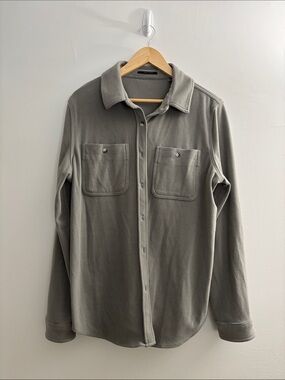 T Tahari Olive Green Utility Jacket
